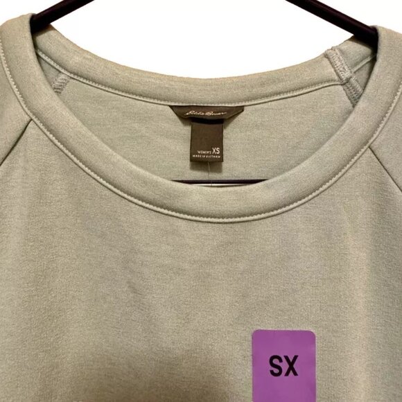 Eddie Bauer Women's Crewneck Long Sleeve Sweater Ocean Size XS - Picture 3 of 8